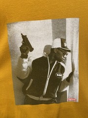 Supreme KRS One Tee Gold Size M 100% Authentic FW14