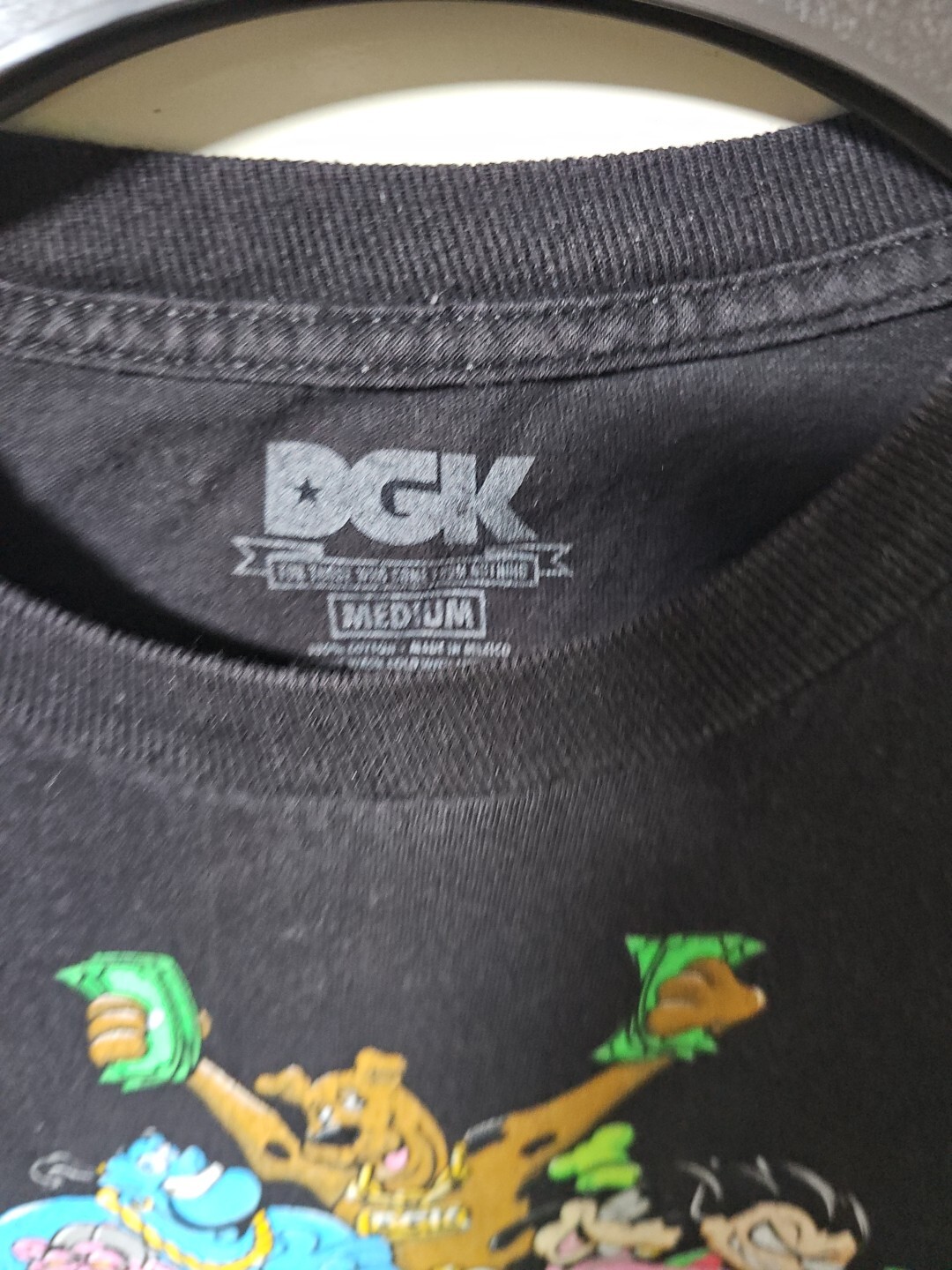 DGK Cartoon Network Disney Shirt Drugs Parody Skate Hookups Birdhouse HTF Y2K gallery