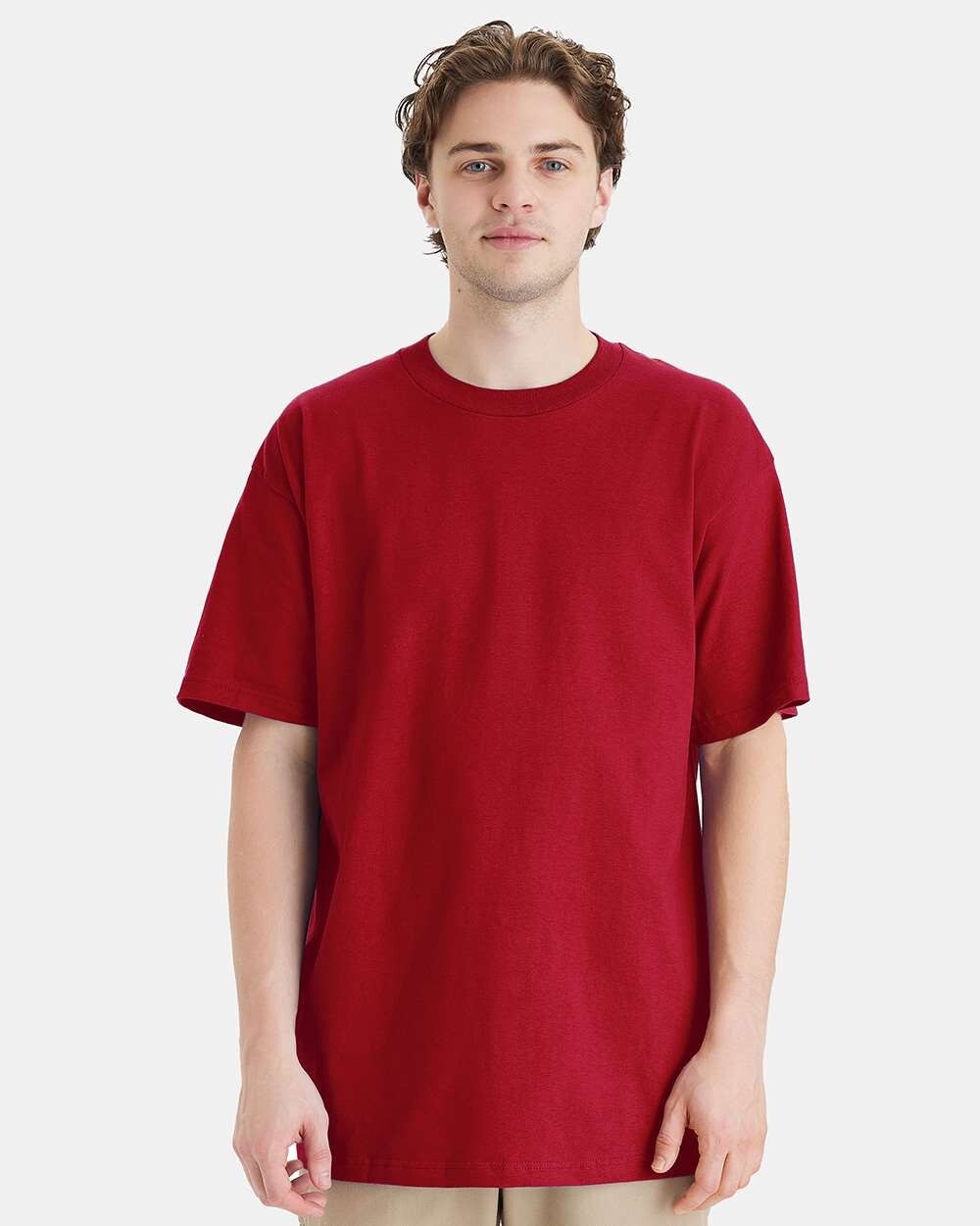 3 Pack Hanes Beefy TALL T Shirts 518T LT-4XLT 7 Colors! gallery