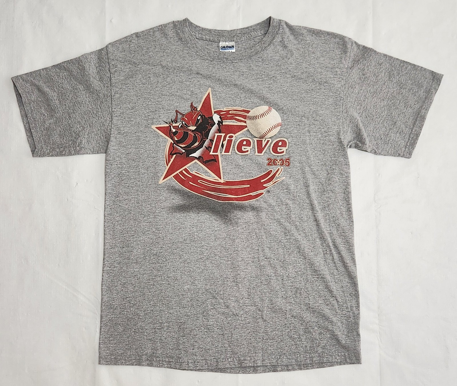 Vintage Houston Astros Y2K 2005 Playoffs Believe Killer Bee's T-Shirt Size L gallery