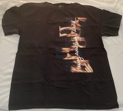 The Thread Shop H.E.R. Men’s Graphic T-Shirt Script Text Black Cotton Size L