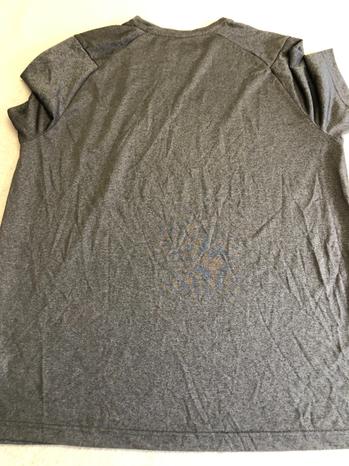 Russell Training Fit T-Shirt Men's Large Gray Activewear Casual Tee gallery