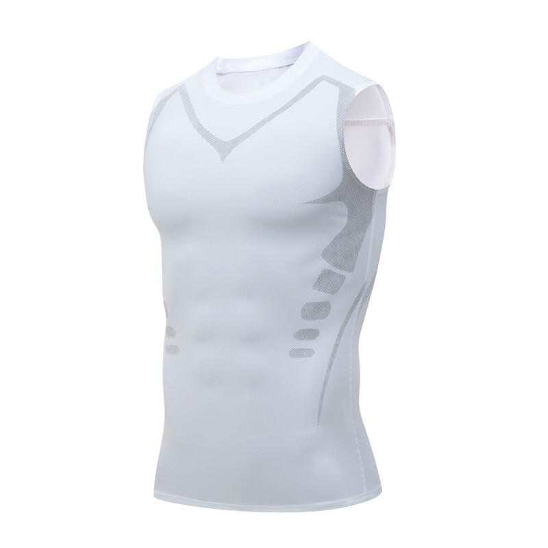 Men's New Vitaboost Compression Shirt Version Ionic Shaping Sleeveless Vest gallery