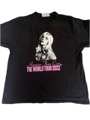 Billie Eilish Happier Than Ever Tour 2022 Shirt Large Official Tee T-Shirt