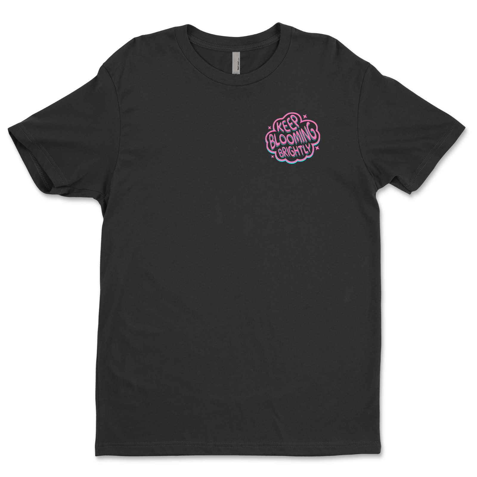 Custom T-Shirt,keep blooming Dtf Print On Next Level T-Shirt unisex Soft Cotton gallery
