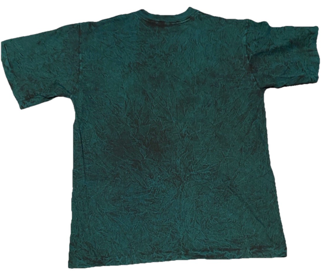 Vintage Southwestern Art T-Shirt Stone Acid Washed Green 90's Adult Large gallery
