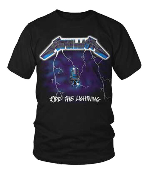 METALLICA Ride The Lightning T SHIRT S-M-L-XL-2XL Brand New Official gallery