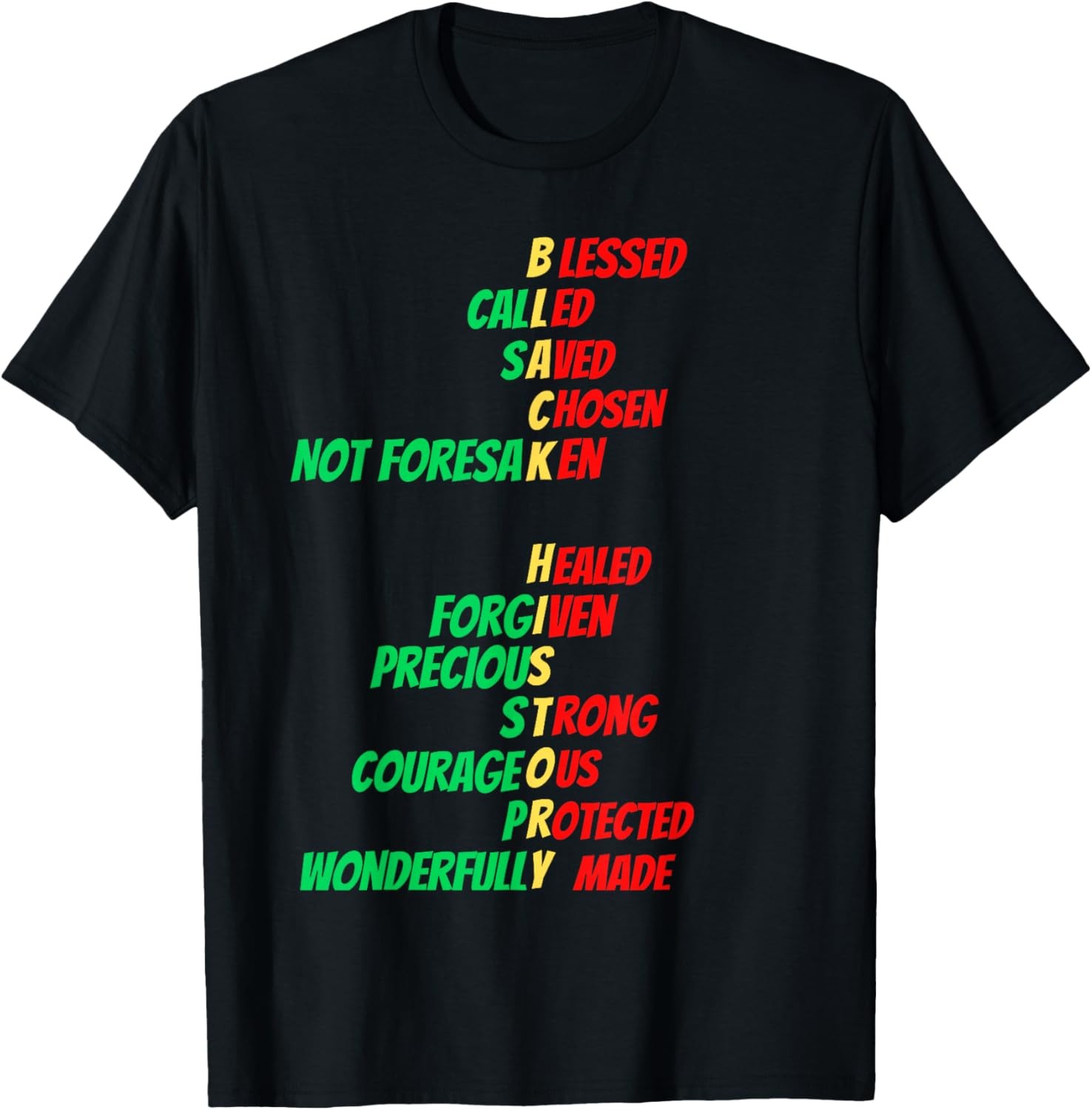 Christian Black History Melanin Church Men Women Boys Girls T-Shirt gallery