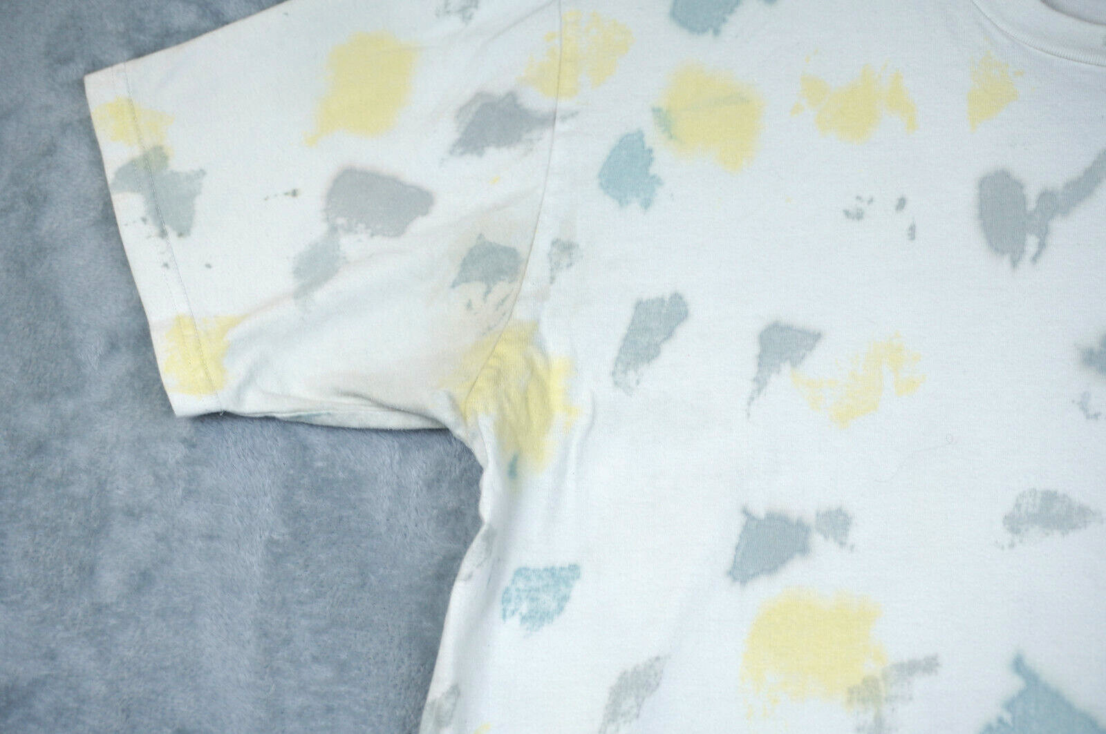 Vans Paint Blotted White T-shirt size Large gallery