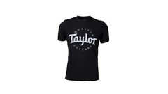 NEW Genuine Taylor Men’s Distressed Logo T-Shirt – BLACK, CHOOSE YOUR SIZE!