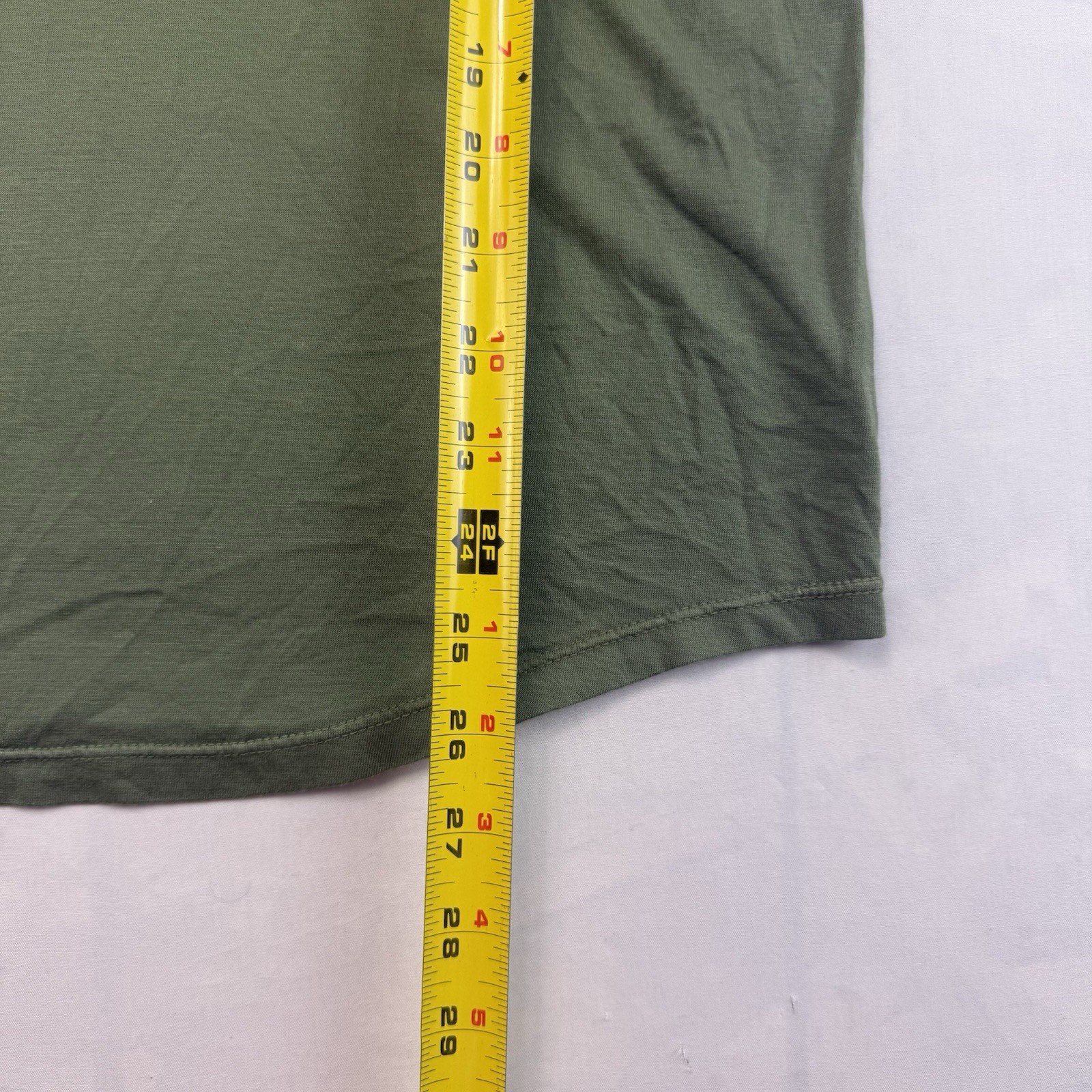 American Trench Made in USA Olive Green Crew Neck T Shirt Small gallery