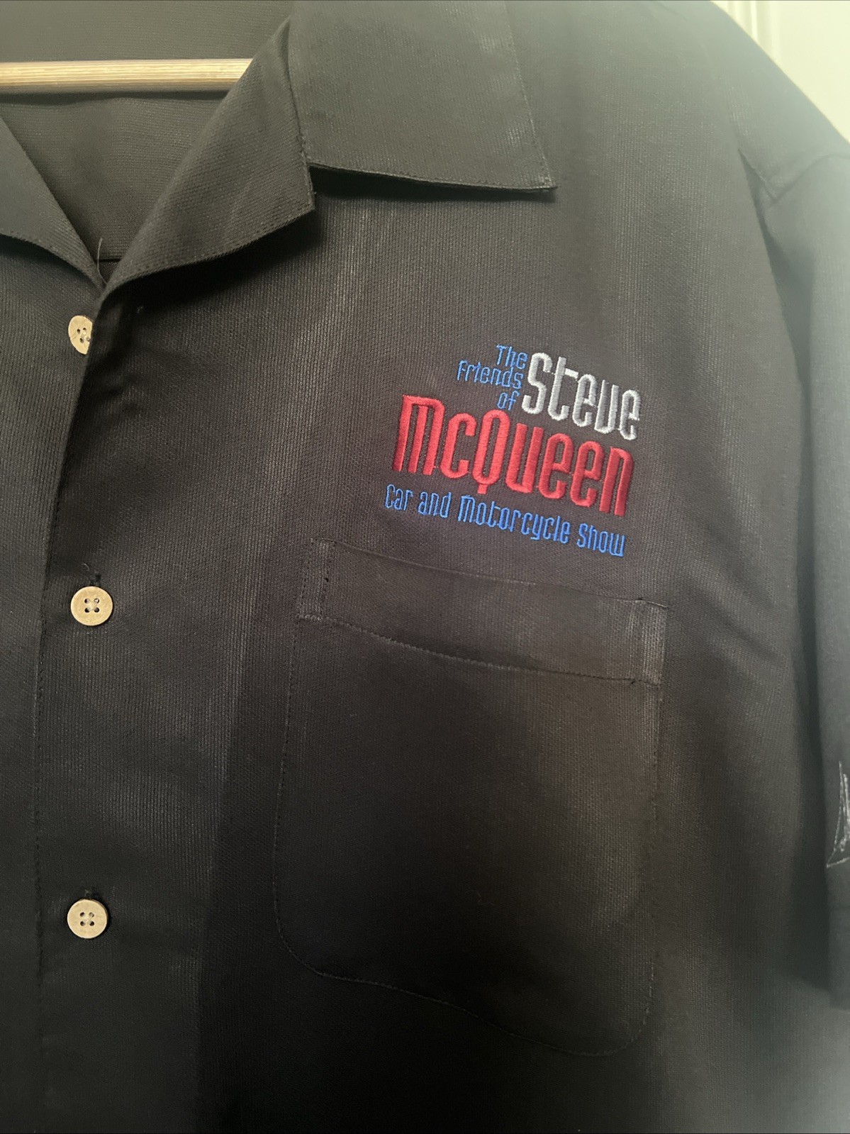 Friends Of Steve McQueen Car & Motorcycle Show "THOMAS CROWN" Shirt - LG - NWOT gallery