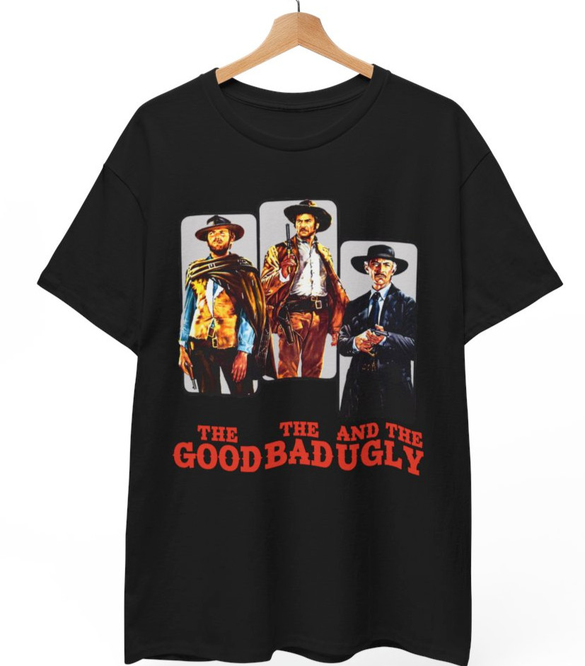 The Good The Bad And The Ugly T-Shirt, Movie Shirts Gift Tee For Friends, Unisex gallery