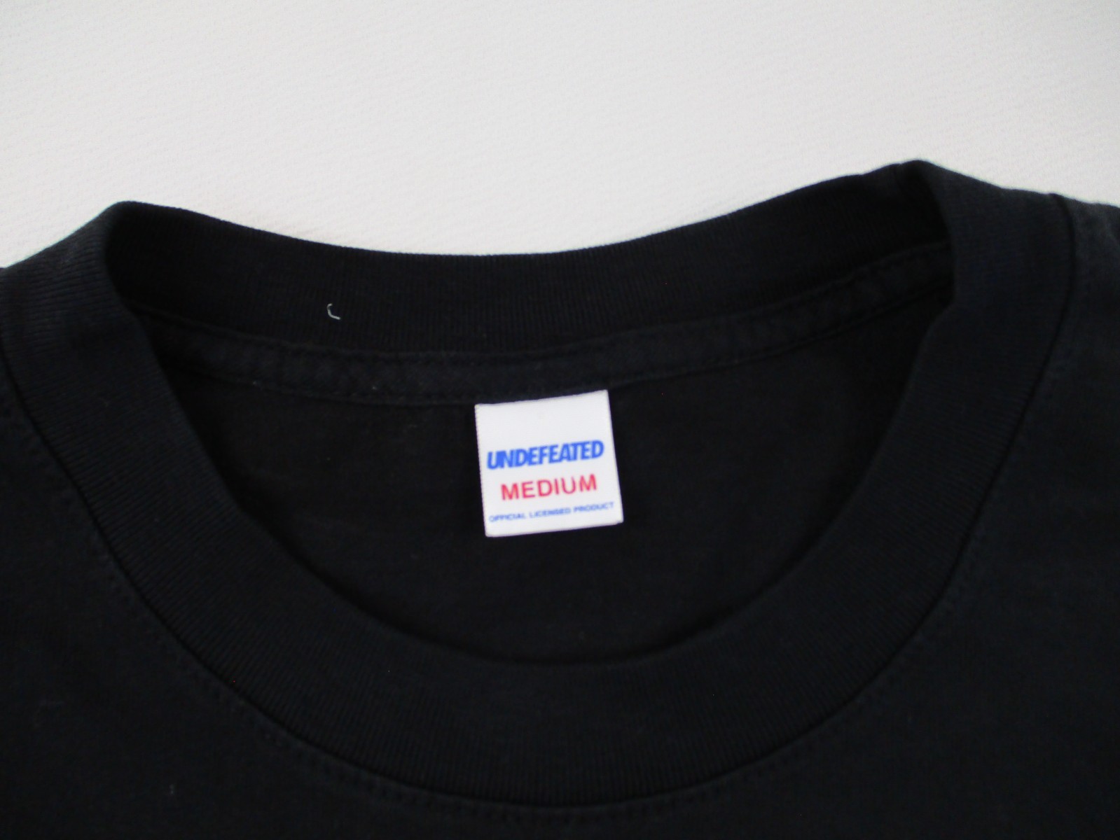 Undefeated Athletics Shirt Mens Medium Black Logo Short Sleeve USA gallery