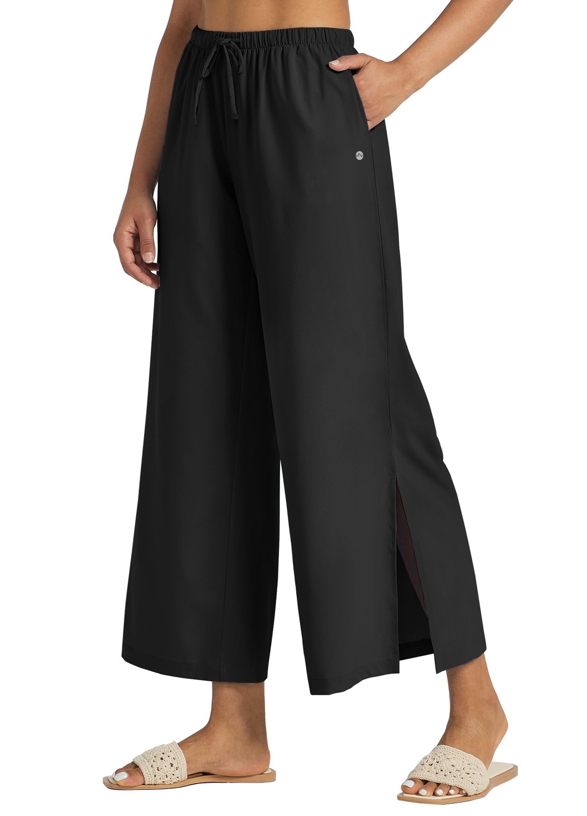 Women’s Wide Leg Pants UPF 50+ Swim Beach Pants Lightweight Travel Pants Quic…