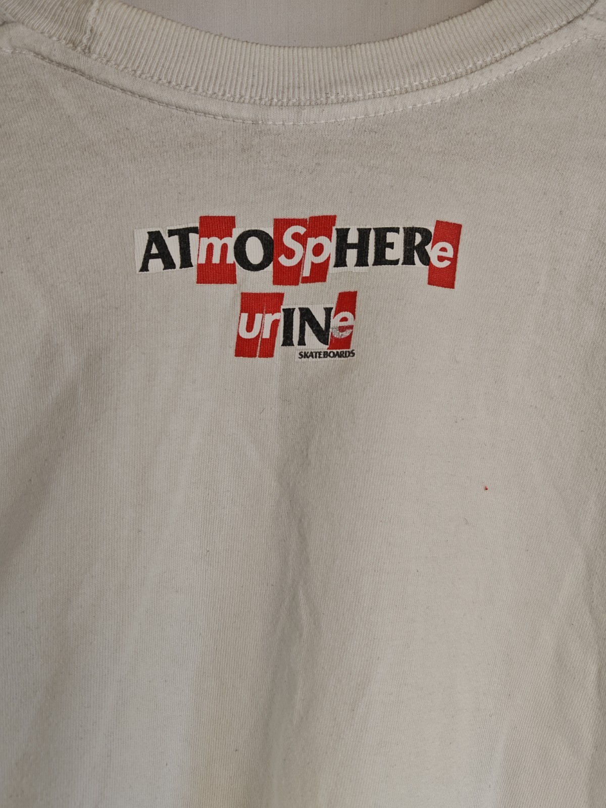 Supreme x Antihero Atmosphere Urine T Shirt XL White Made USA Skate Tee gallery