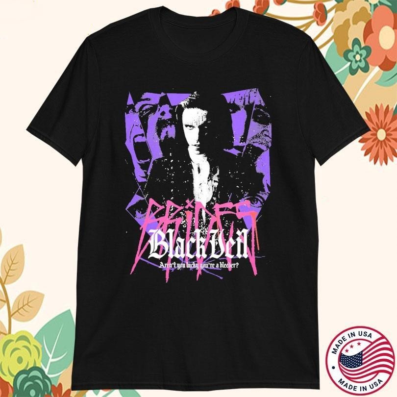 Black Veil Brides Bleeders US Tour 2024 Cotton Black T Shirt BT417