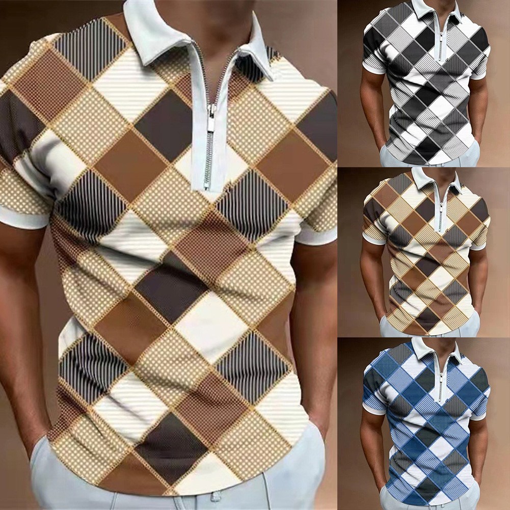 Comfortable Wear Men's T-shirts Casual Tee Slight Stretch 3D Print Holiday gallery
