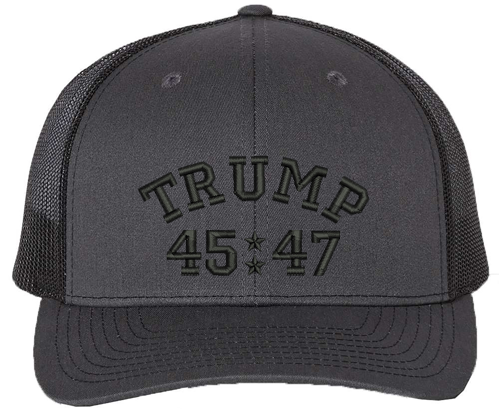 Trump 45/47 Embroidered Richardson Brand One Size Fits Most Trucker Hat gallery