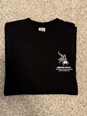 Defcon Group x Half Face Blades HFB Heavyweight Tee Black Large