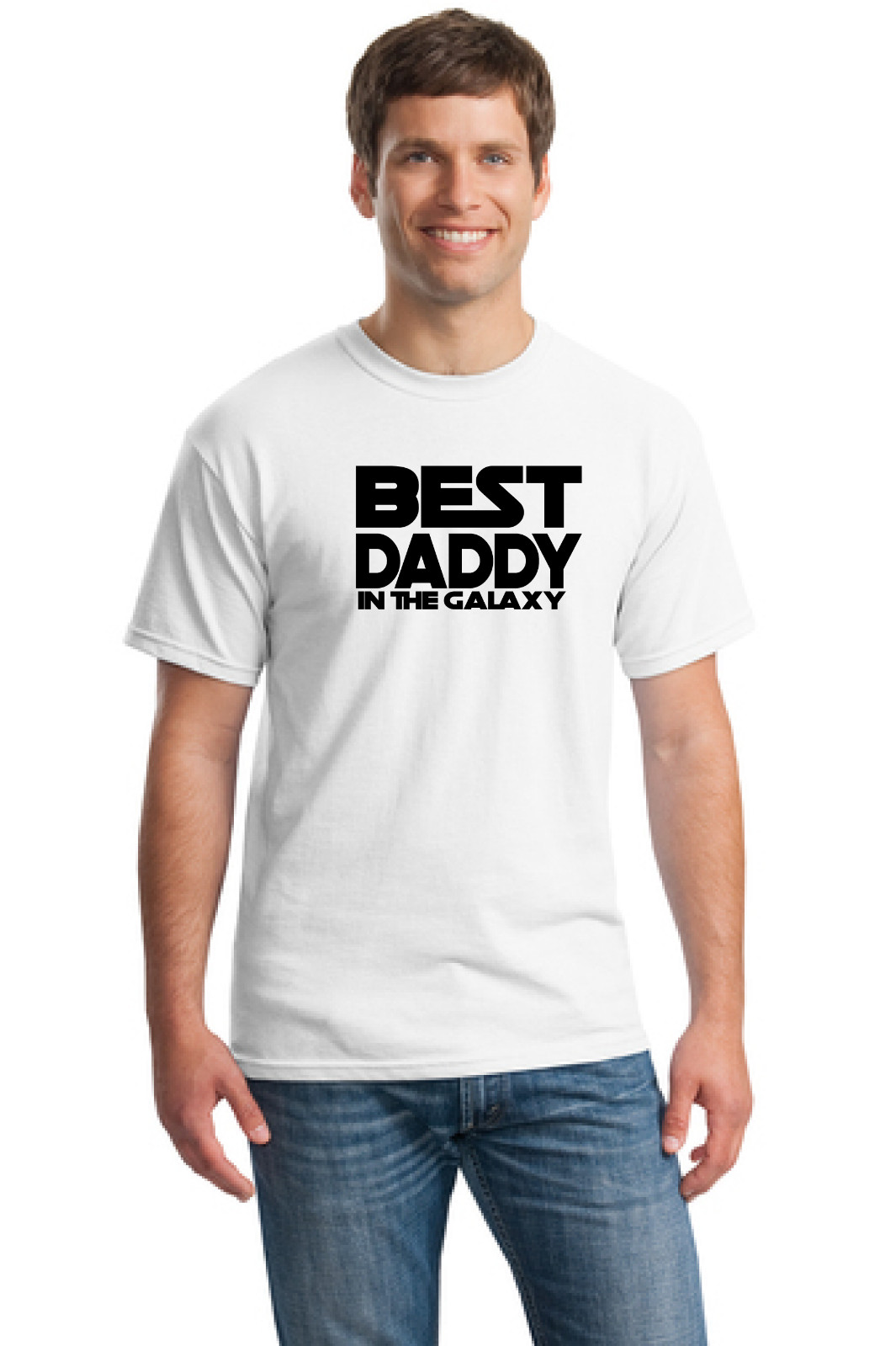 T-Shirt gift dad-Best Daddy in the Galaxy shirt-Father's Day gift-Christmas tee gallery