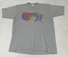 Vtg Pacific Bell Telecommunications Hef-T TEE JAYS T Shirt Large Single Stitch