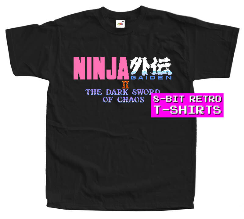NINJA GAIDEN 2 START SCREEN V1 MEN T SHIRT All sizes S-5XL 100% COTTON