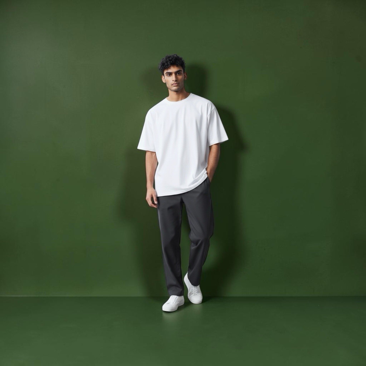 rag & bone Cotton Crew Neck Short Sleeve T-Shirt White Solid Men’s M gallery
