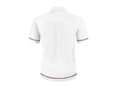Summer ice silk lapel men’s short-sleeved T-shirt men’s clothing top