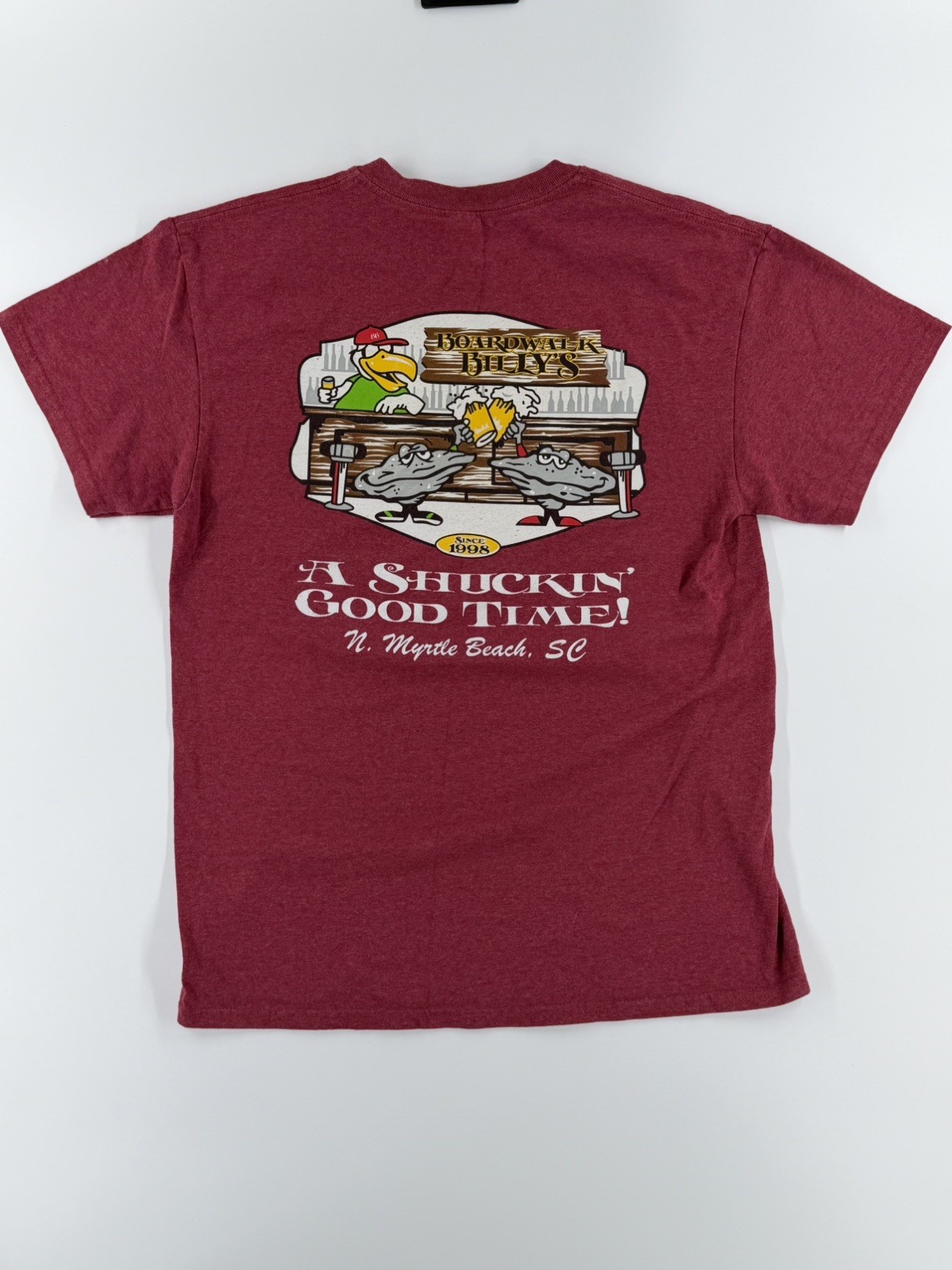 Boardwalk Billy's North Myrtle Beach T Shirt Medium T shirt Red gallery