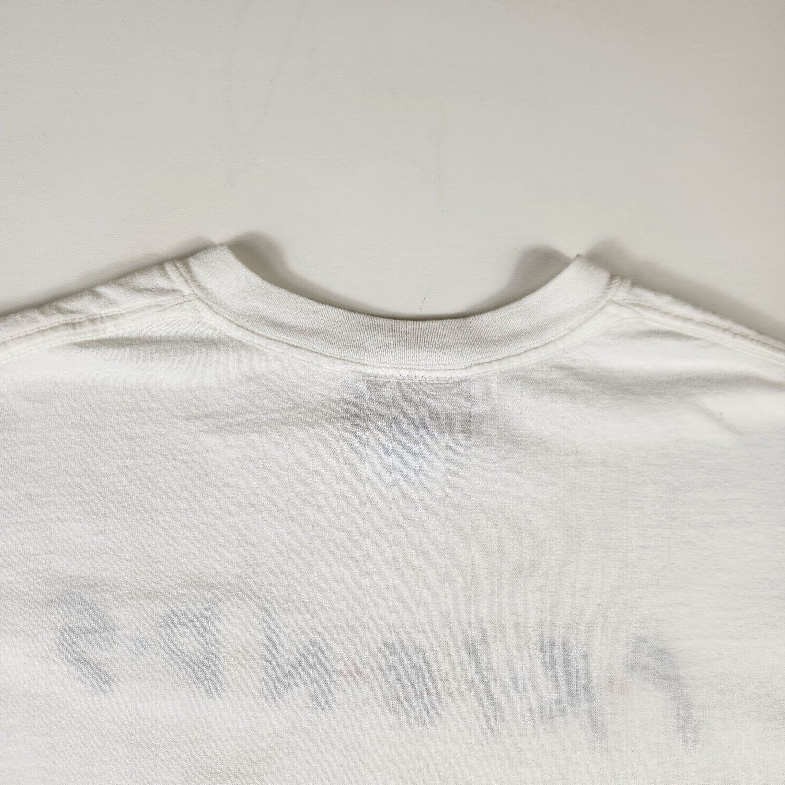 VTG NBC Experience Store Friends T-Shirt Embroidered Spellout Adult Medium White gallery