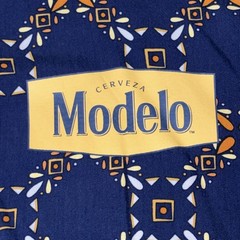 Modelo Cerveza Button-Down Mens Casual Shirt Size Large