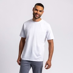 Mens T-Shirts Plain, Crew Neck, Soft Breathable Bamboo & Cotton, 2 Pack – Spairs