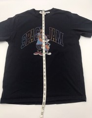 Space Jam T-Shirt Men Large Blue Graphic Bugs Bunny Lebron James ..#17528