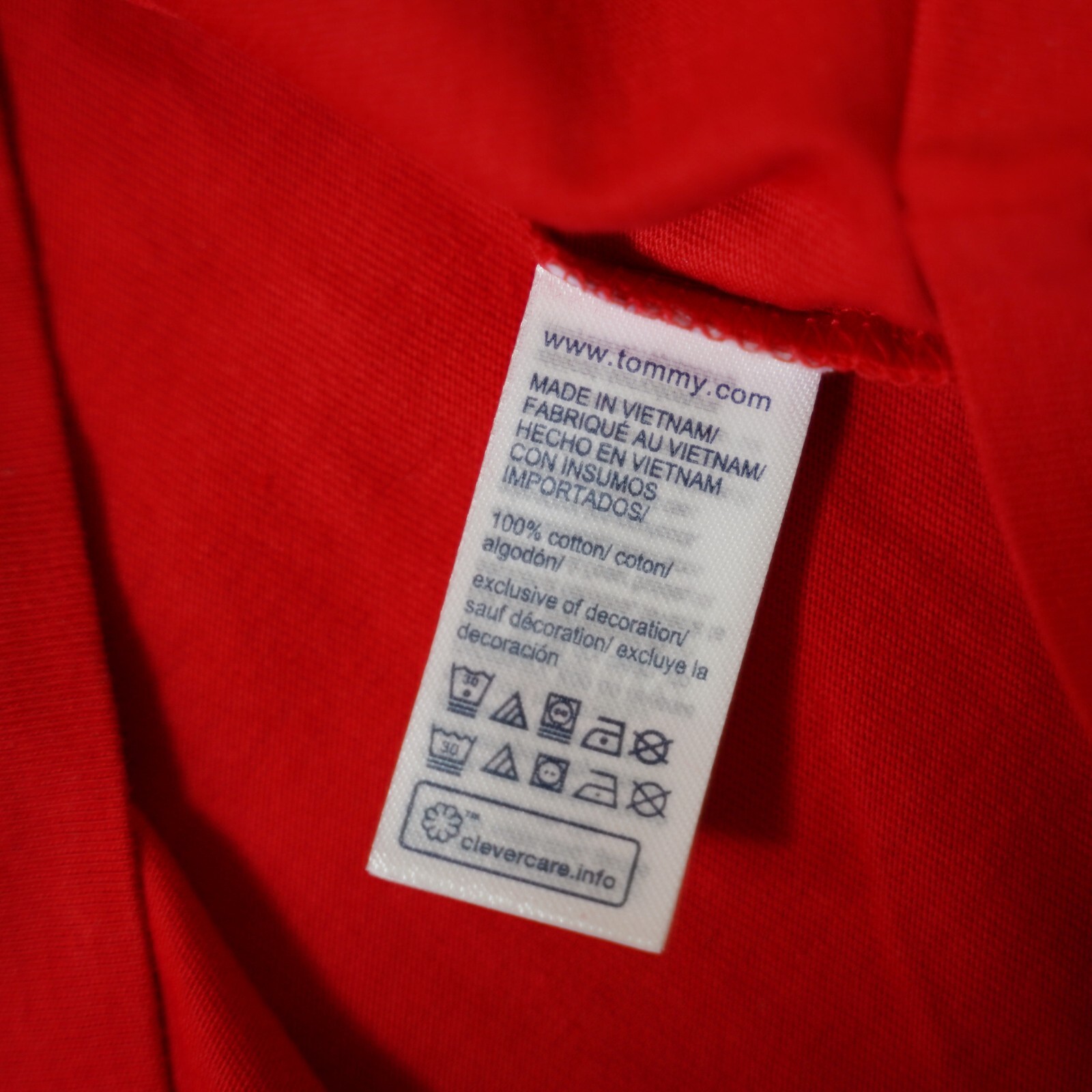 Tommy Hilfiger modern varsity logo cotton t-shirt New York embroidery LOGO gallery