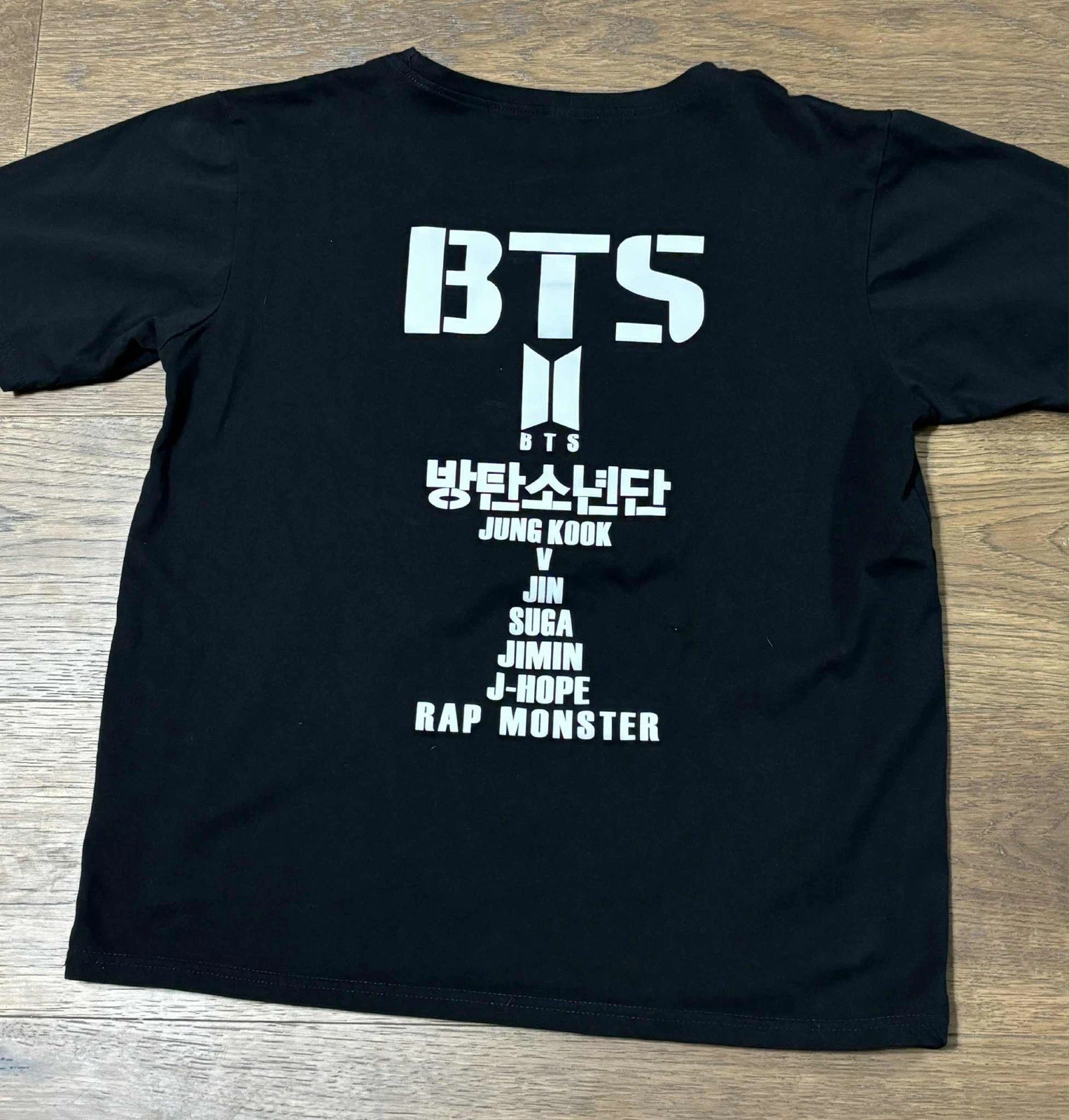 BTS Tour KPOP Short sleeve T-Shirt Reprint gallery