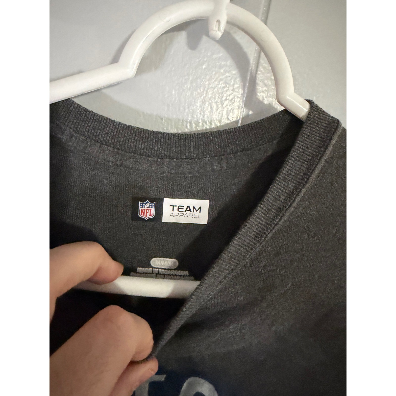 NFL Team Apparel Dallas Cowboys T-Shirt Mens M Grey Graphic Star Est 1960 gallery