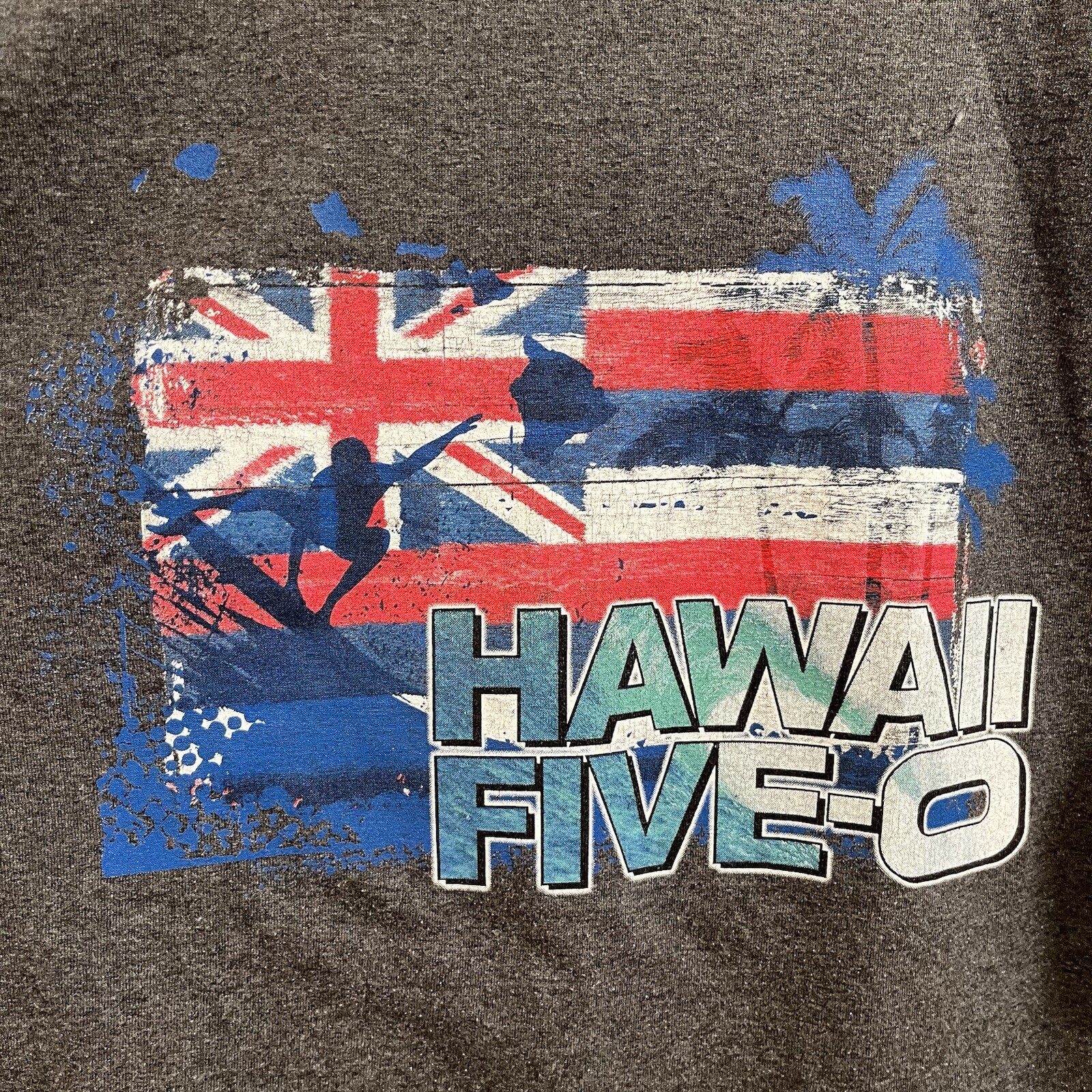 Hawaii Five-O Filmed On Location Tee Shirt Men's Medium, Great Condition gallery