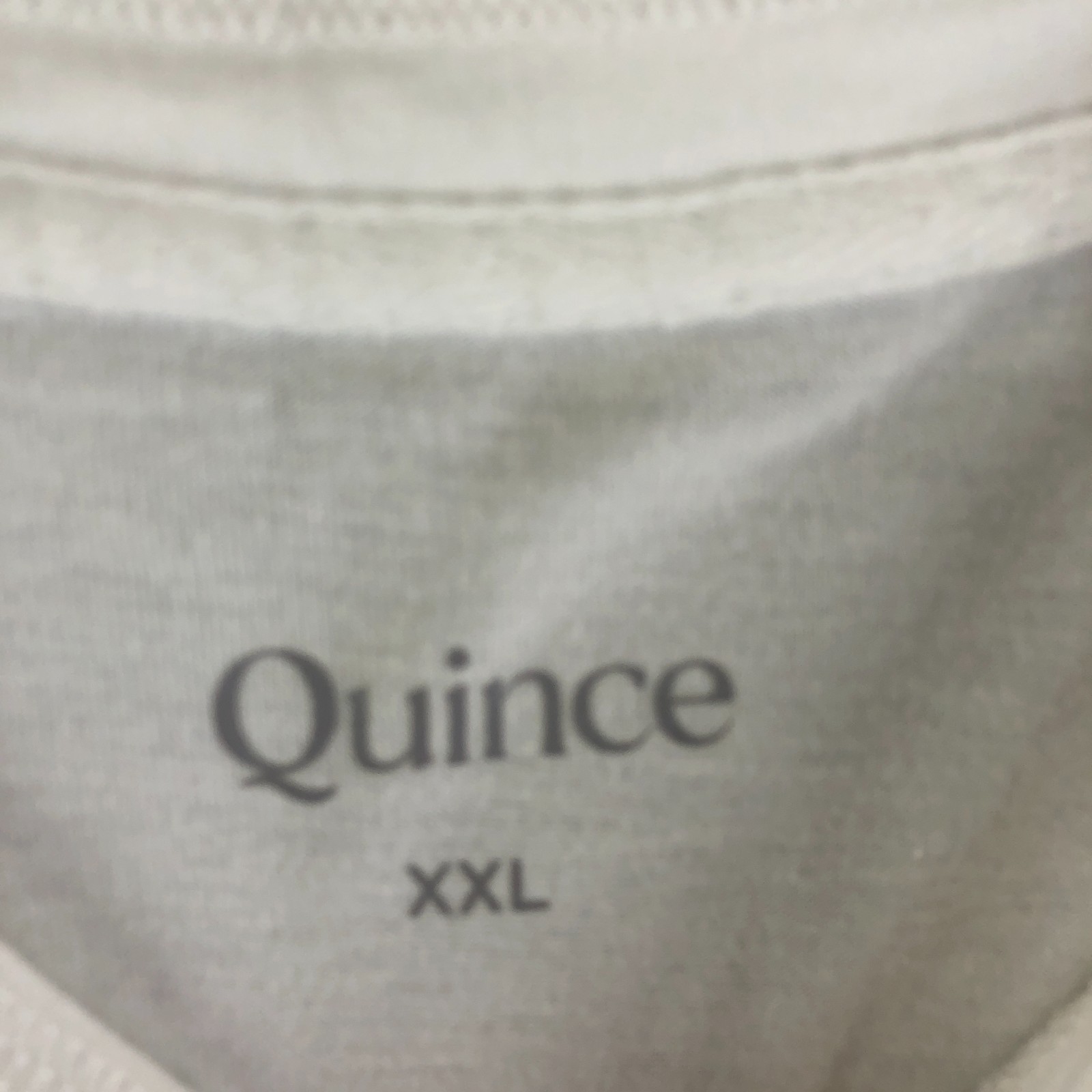 Quince Henley Tee Men 2XL White Cotton Modal Short Sleeve Shirt Stretch Casual gallery