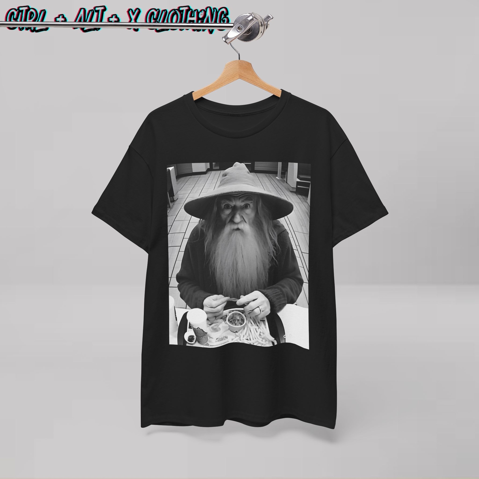 Fantasy Foodie Tee, Lotr Shirt, Gandalf Fan Gift, Middle Earth Apparel, Funny