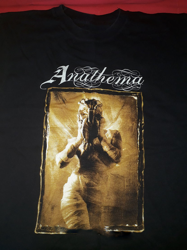 Anathema Band T Shirt Black All Size S M L 234XL Cotton Short Sleeve SG120