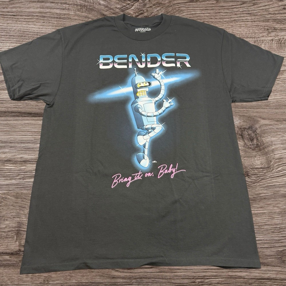 Futurama “Bender” Graphic T-Shirt Adult Size 2X-Large