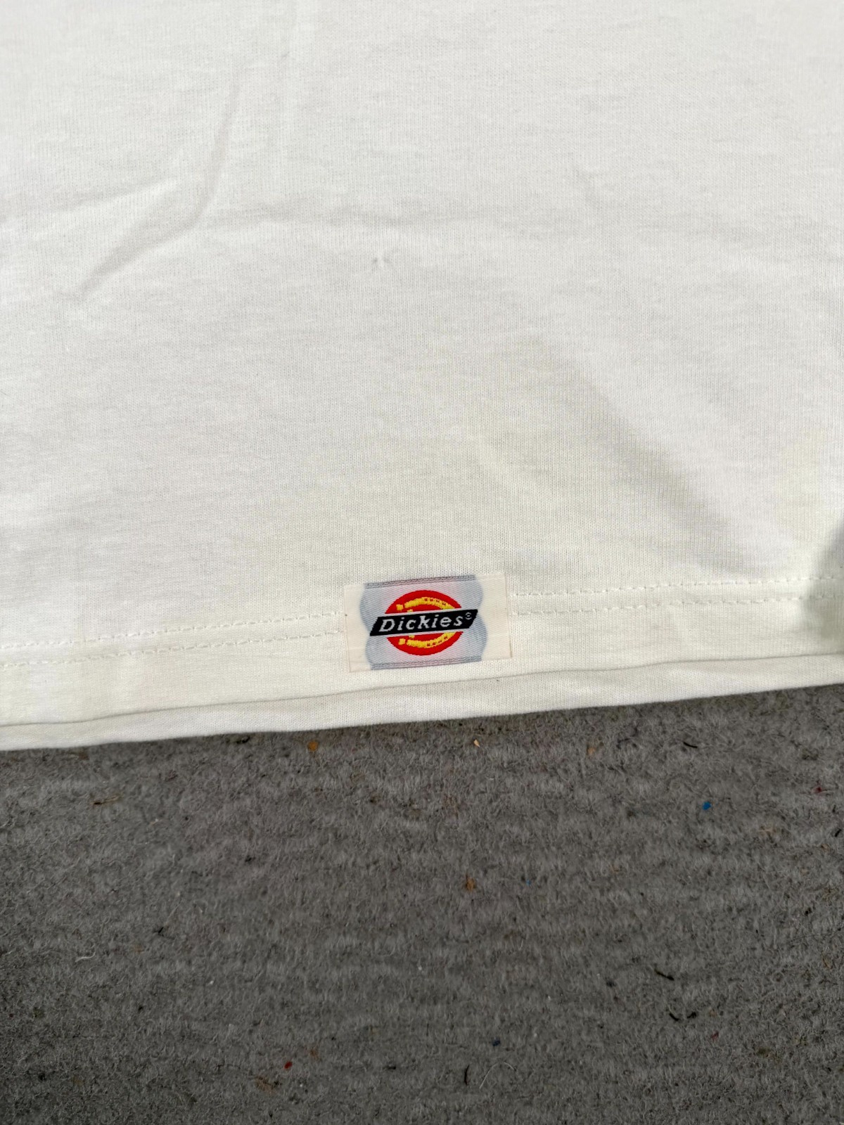 Vintage Dickies Shirt Men's XL White Cotton Utility Pocket Tee USA Deadstock NWT gallery