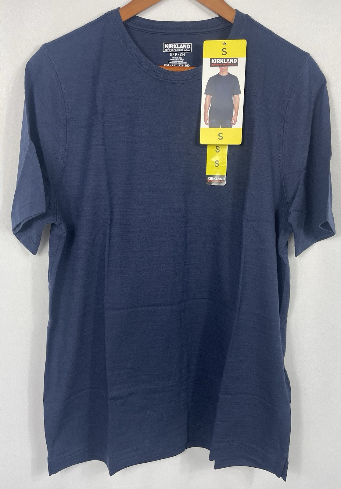 Kirkland Signature Men’s Pima Cotton Slub Tee Pick Your Size & Color NWT gallery