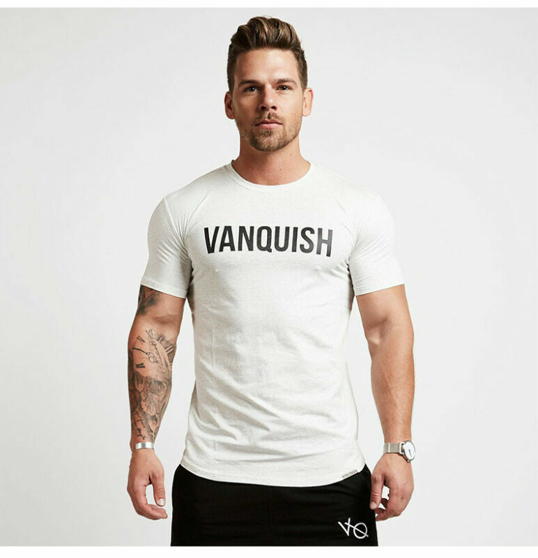 Men Sport Fitness Casual T Shirt Cotton Short Sleeve Shirt Comfortable Shirt gallery