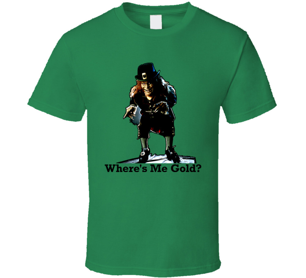 Leprechaun Movie Horror 90s Where's Me Gold T Shirt gallery