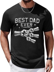 Best Dad Ever Personalized Shirt with Kids Names, Custom Father’s Day Gift