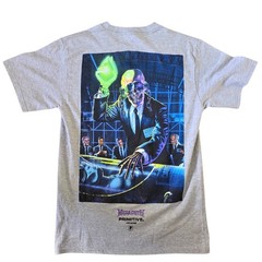 Primitive x Megadeth Hanger Tee Athletic Heather Gray Men’s Small BNWT