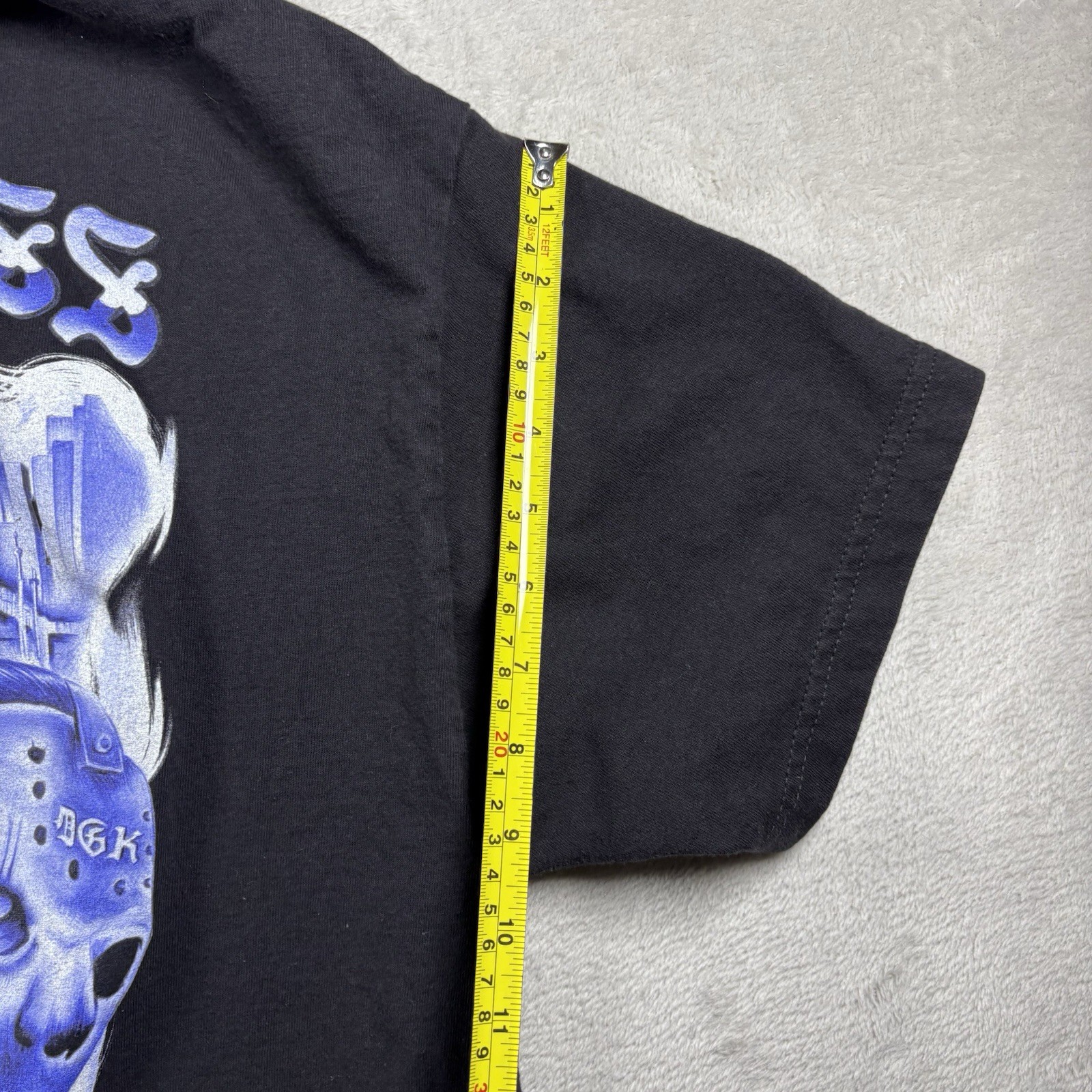 DGK Vida Avenue Men’s Size XL Black Grunge T-shirt Skate Tattoo Y2K #1828 gallery