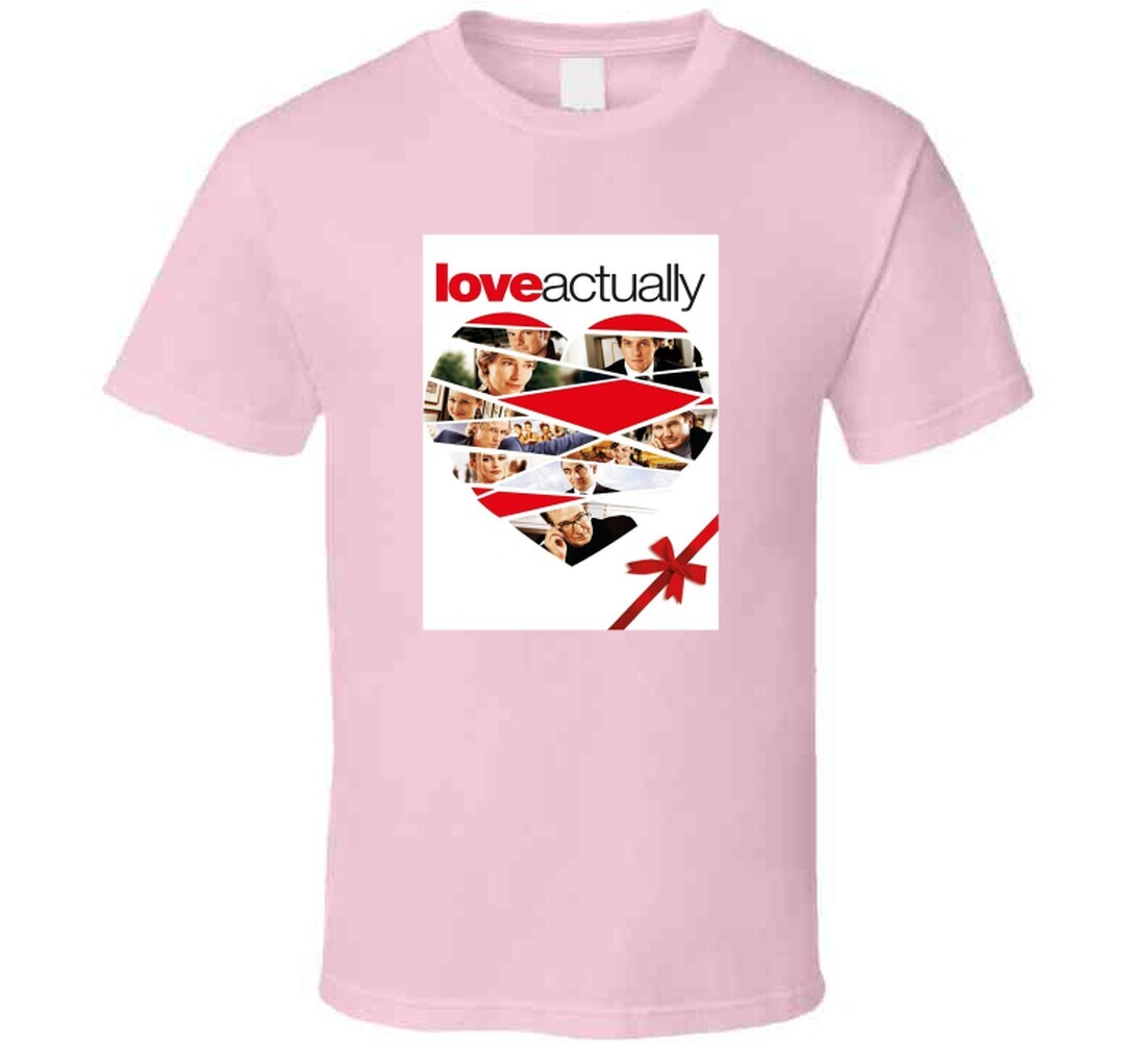 Love Actually Tee Classic Rom Com Christmas Holiday Movie T Shirt gallery